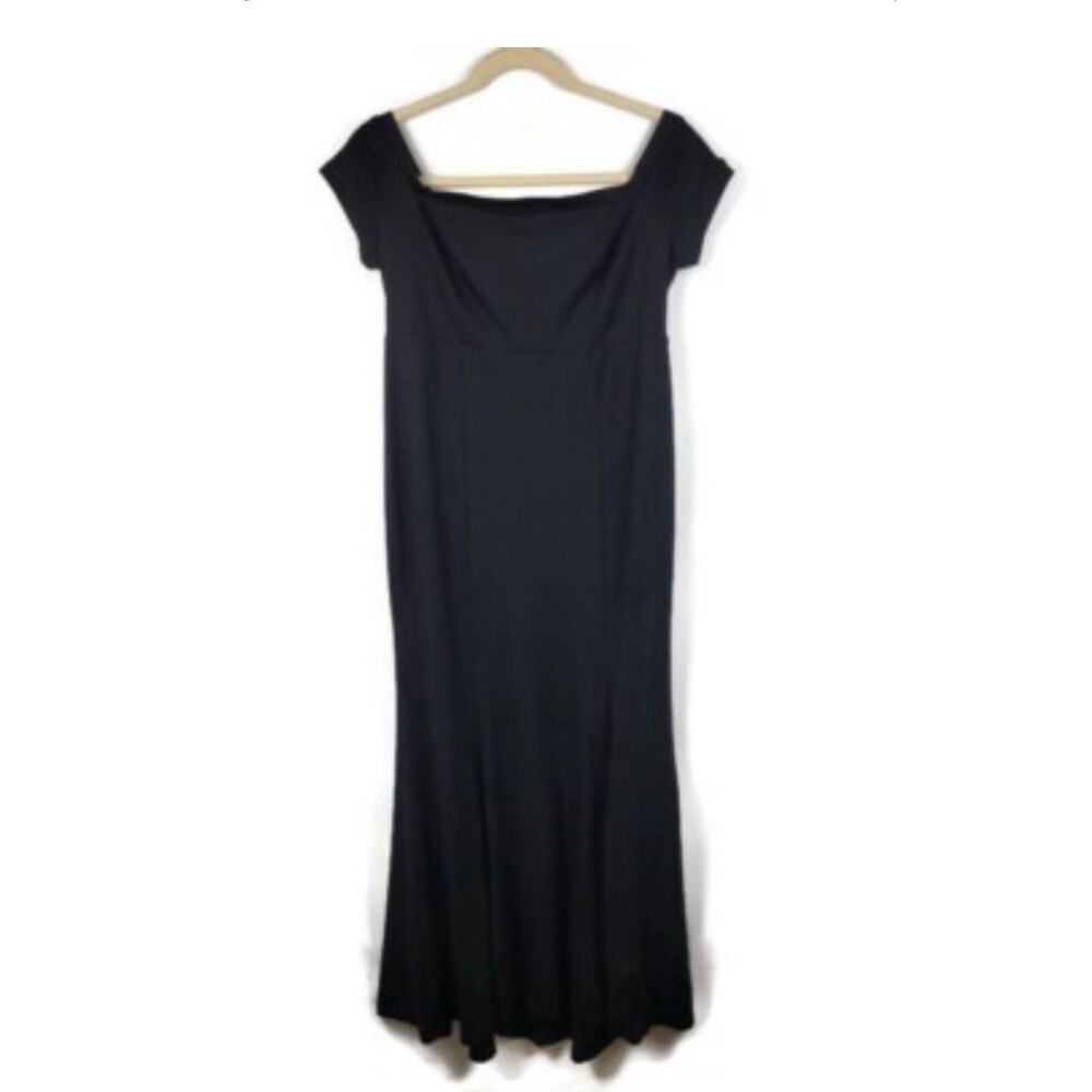 Torrid Black Mermaid Maxi Dress Formal Wedding Guest Gown Plus Size 18